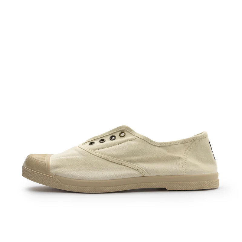 Zapatilla total beige LONA133 Natural World