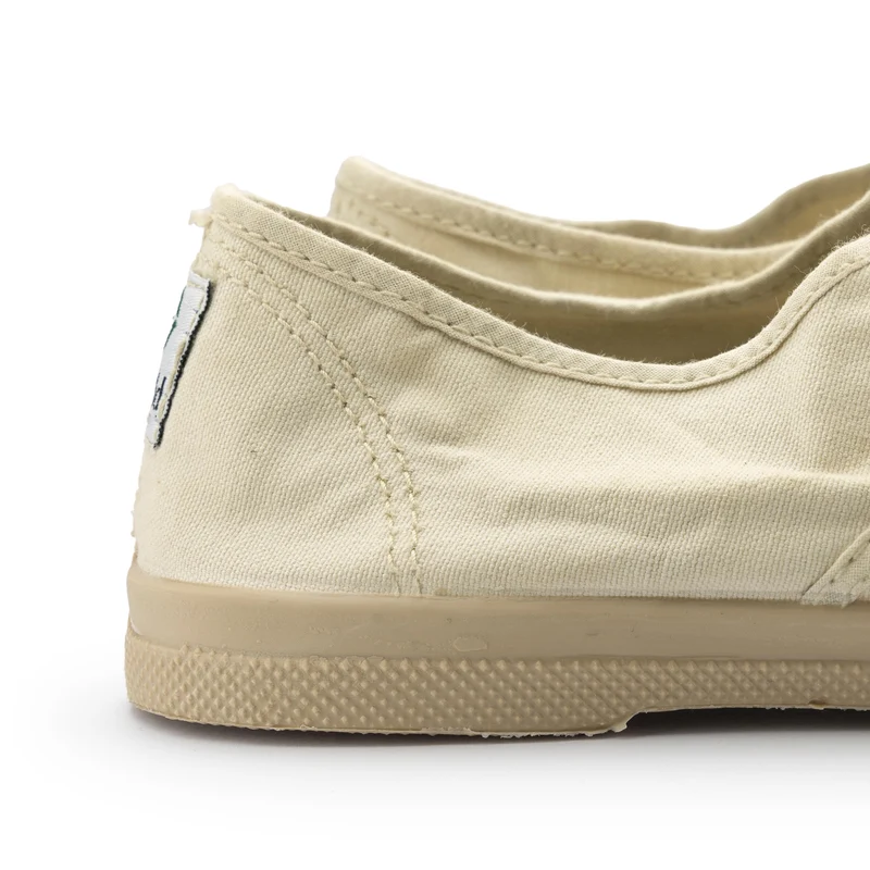 Zapatilla total beige LONA133 Natural World