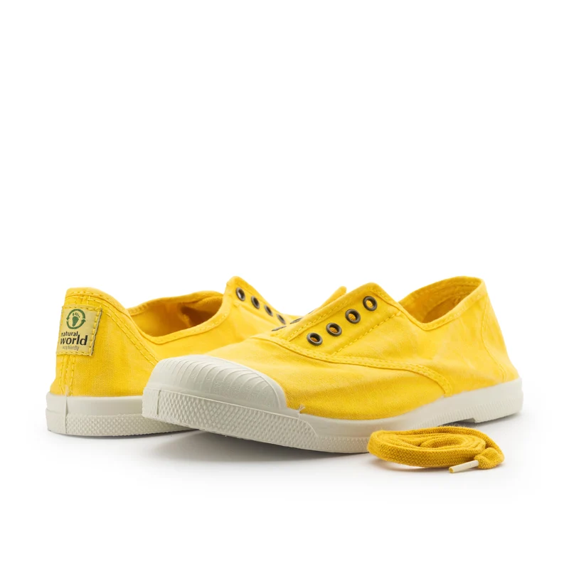 Zapatilla golden LONA102 Natural World