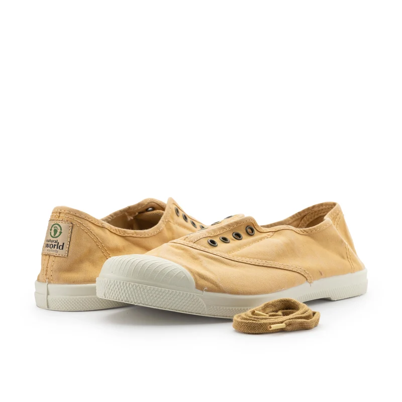 Zapatilla arcilla LONA102 Natural World