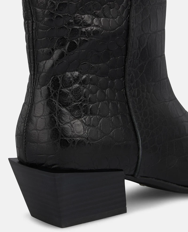 BOTA DE PIEL ANIMAL PRINT