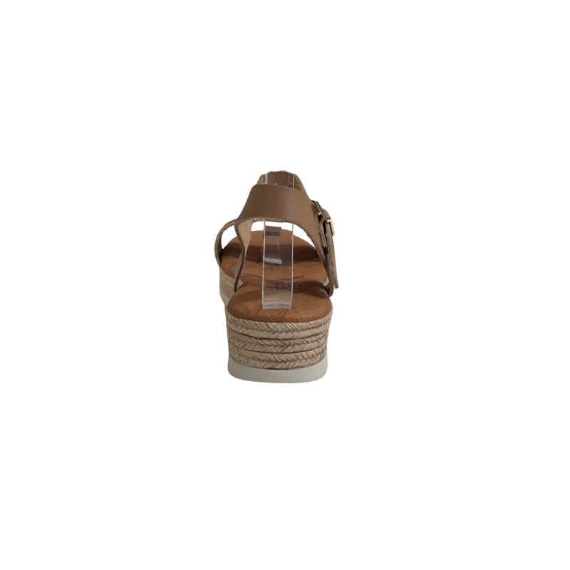 MUJER SANDALIA PLATAFORMA GAIA TAUPE