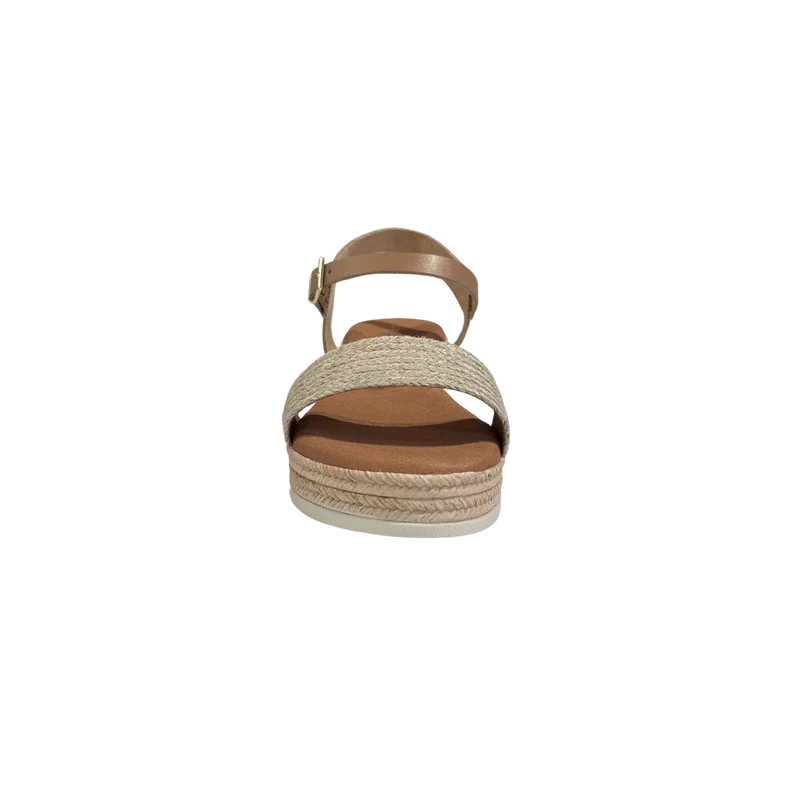 MUJER SANDALIA PLATAFORMA GAIA CAMEL