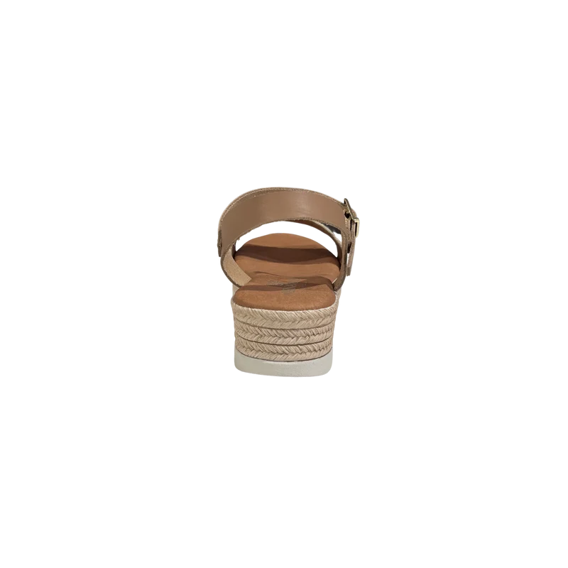 MUJER SANDALIA PLATAFORMA GAIA CAMEL