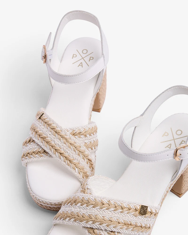Sandalia Melia Yute Blanco