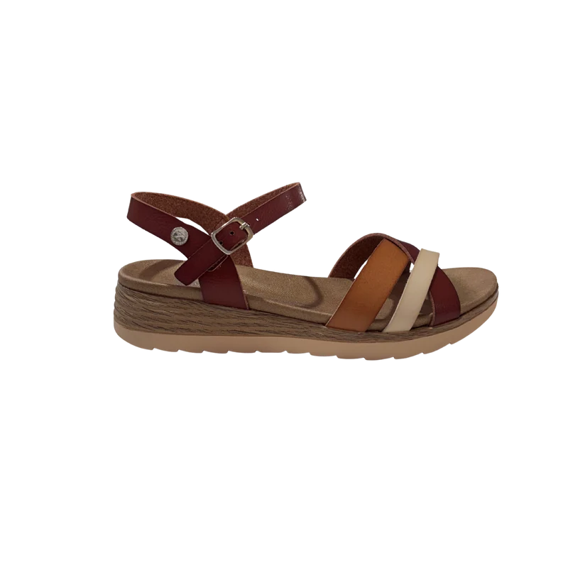 MUJER SANDALIA NUBE CAMEL