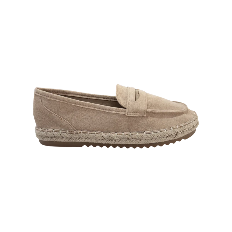 MUJER MOCASIN BEIGE