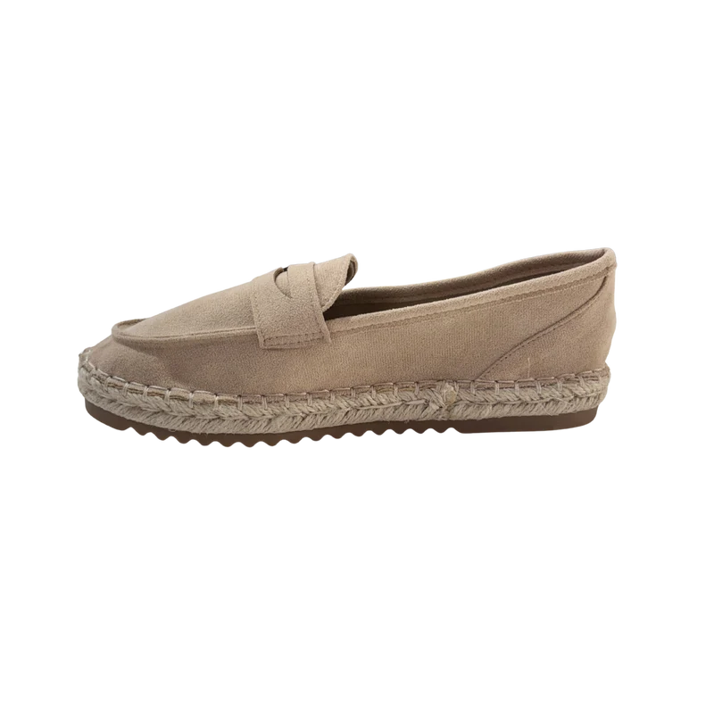 MUJER MOCASIN BEIGE