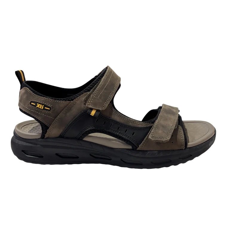 HOMBRE SANDALIA CRO - PIEL TAUPE