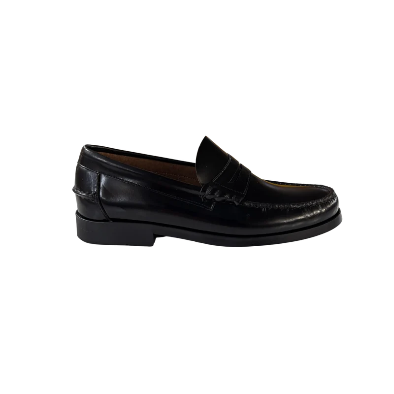 HOMBRE MOCASIN GENGIS NEGRO