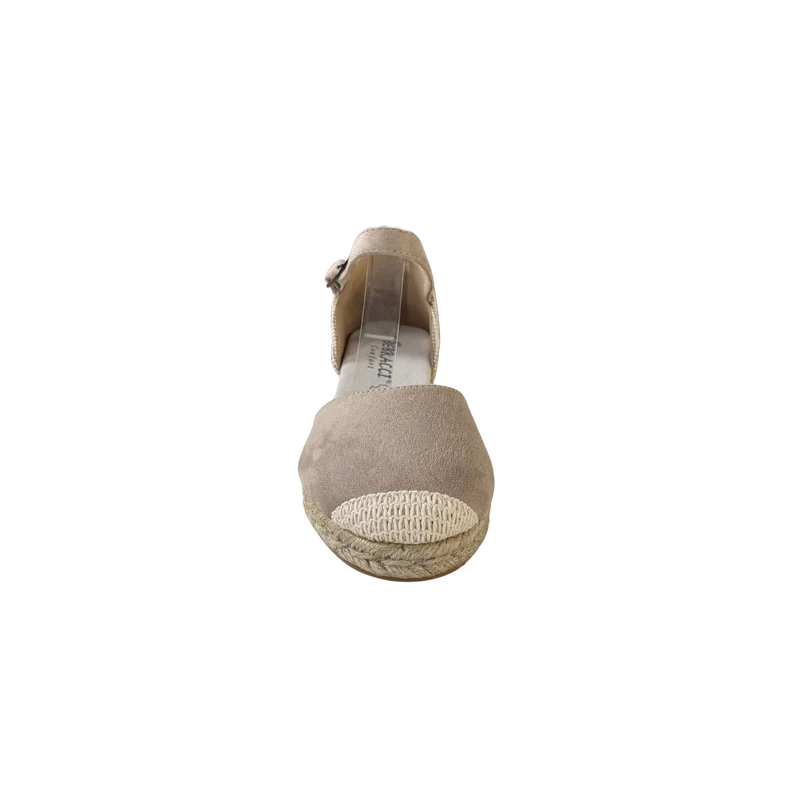 MUJER ESPARTO CUÑA MENCIA BEIGE