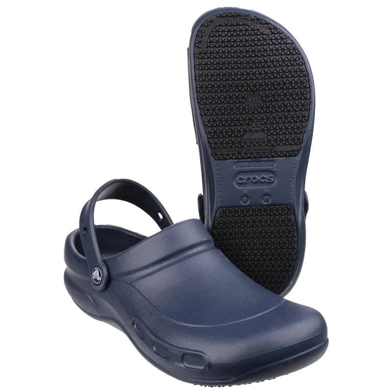 Sandalias tipo zueco de trabajo Crocs 10075 Bistro para mujer