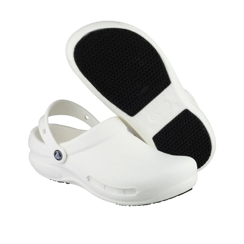 Sandalias tipo zueco de trabajo Crocs 10075 Bistro para mujer