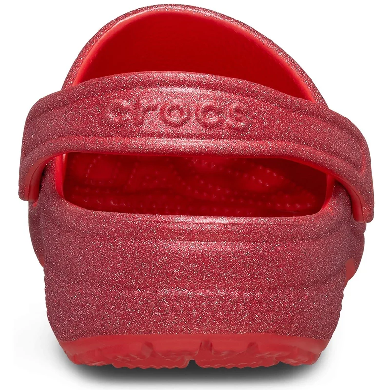 Sandalias tipo zueco con purpurina Crocs 205942 para mujer