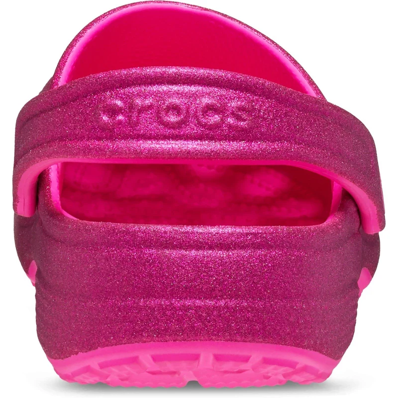 Sandalias tipo zueco con purpurina Crocs 205942 para mujer