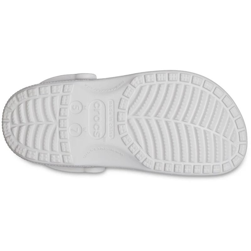 Sandalias tipo zueco con purpurina Crocs 205942 para mujer