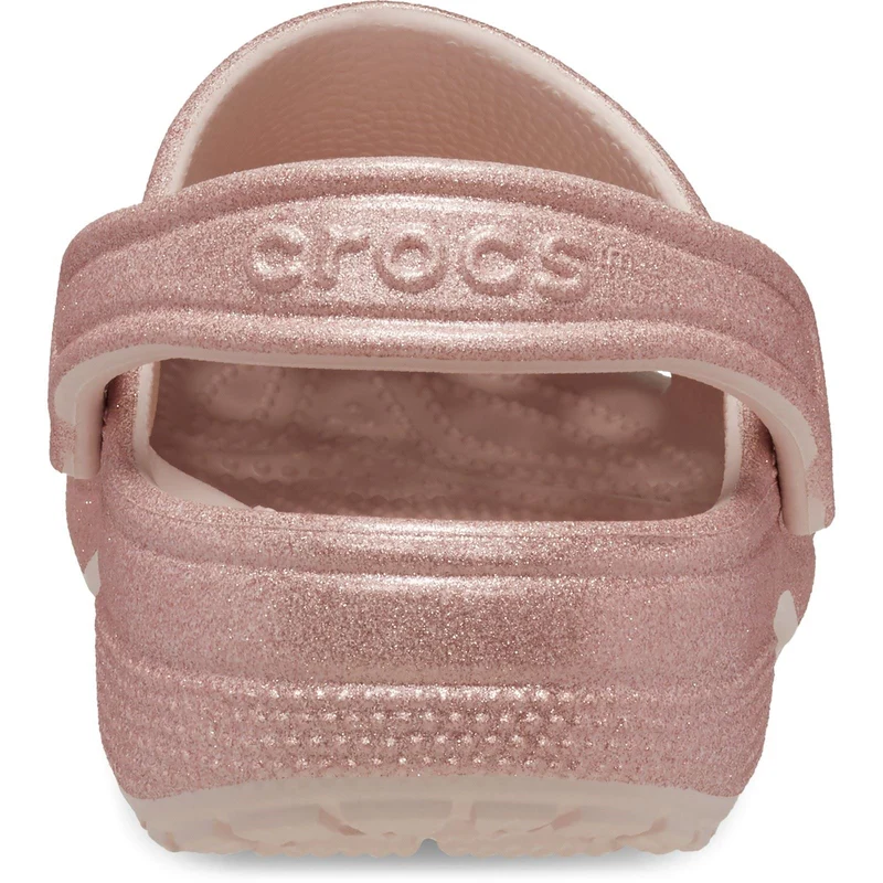 Sandalias tipo zueco con purpurina Crocs 205942 para mujer