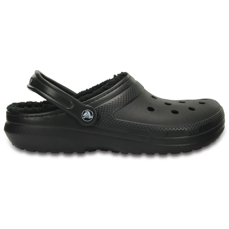 Sandalias tipo zueco con forro clásico Crocs 203591 para mujer