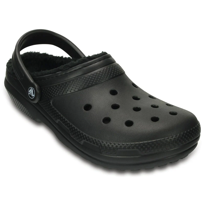 Sandalias tipo zueco con forro clásico Crocs 203591 para mujer