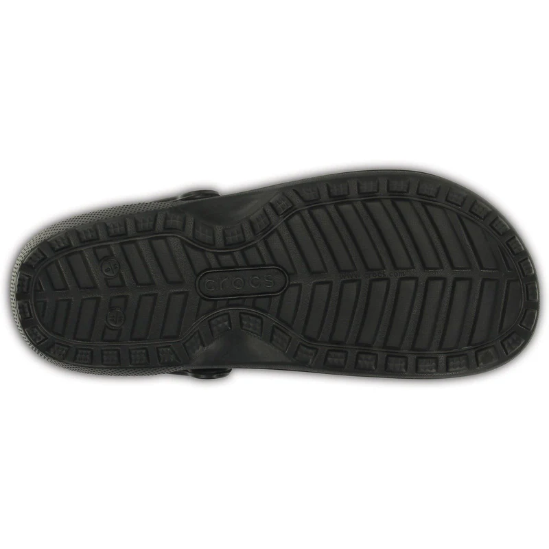 Sandalias tipo zueco con forro clásico Crocs 203591 para mujer