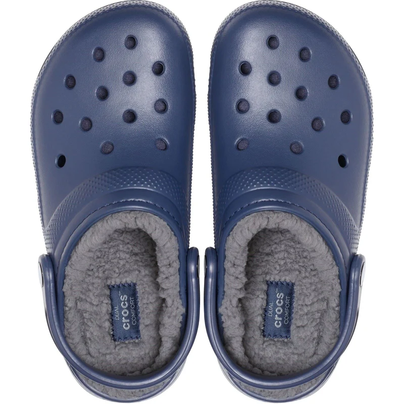 Sandalias tipo zueco con forro clásico Crocs 203591 para mujer