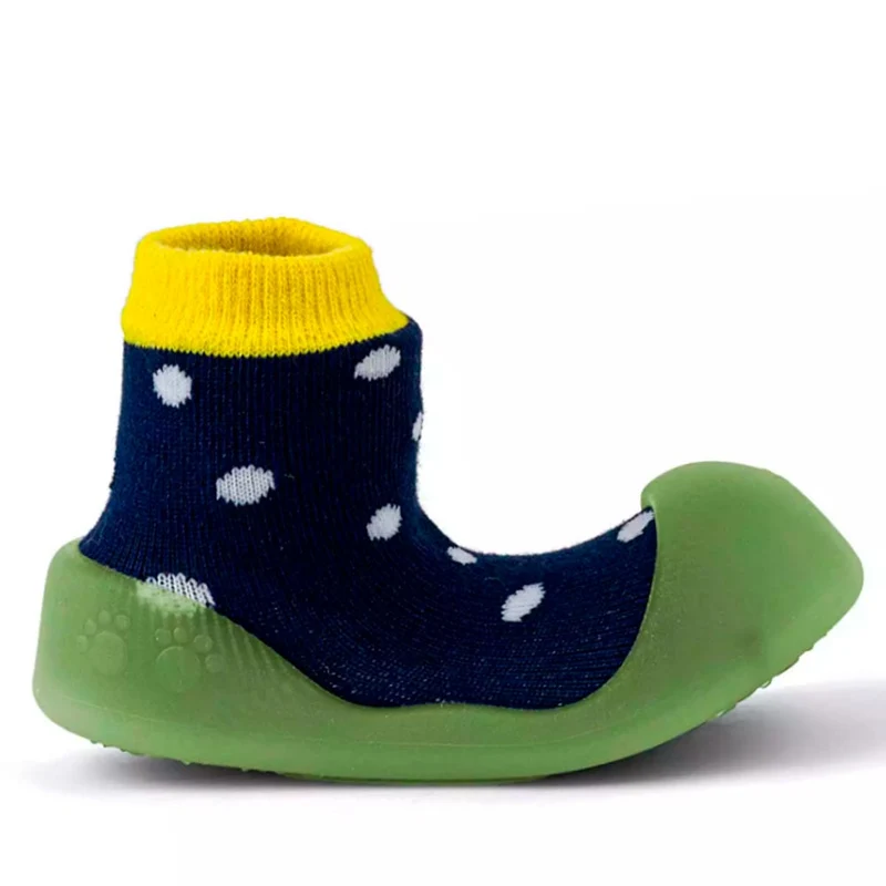 Zapatos BigToes Chameleon Polka Navy