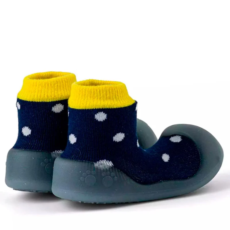 Zapatos BigToes Chameleon Polka Navy