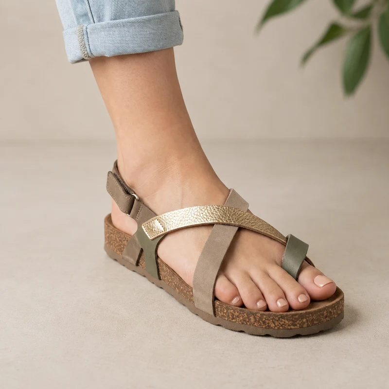 MUJER SANDALIA VELIA CRUZADA MULTI
