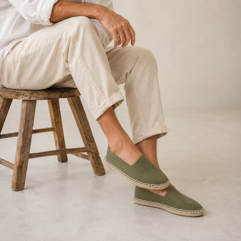 HOMBRE ESPARTO MARQUES KAKI