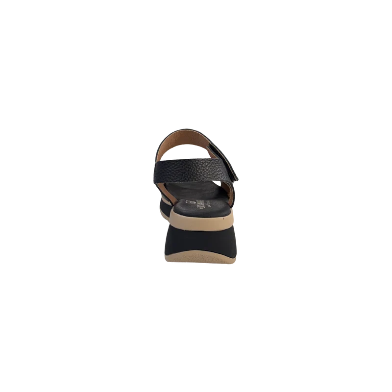 MUJER SANDALIA PLATAFORMA CALIMA DOYA NEGRO