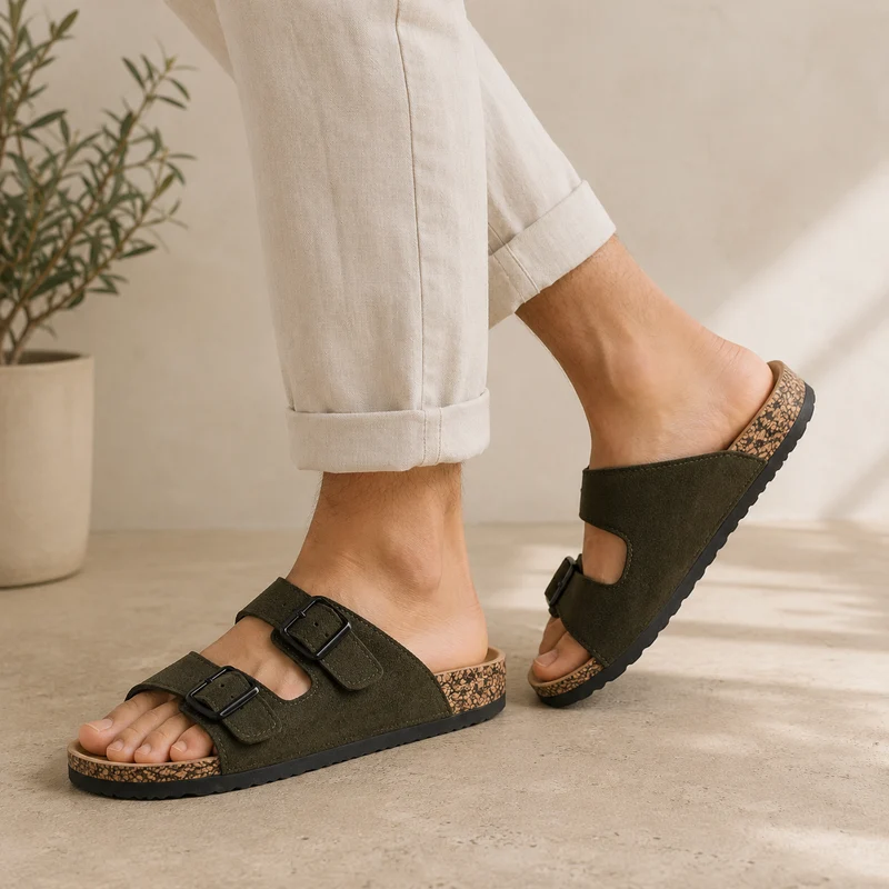 MUJER SANDALIA PLATAFORMA MAELA KHAKI
