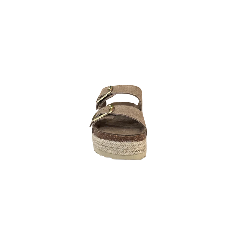 MUJER SANDALIA PLATAFORMA MAELA KHAKI