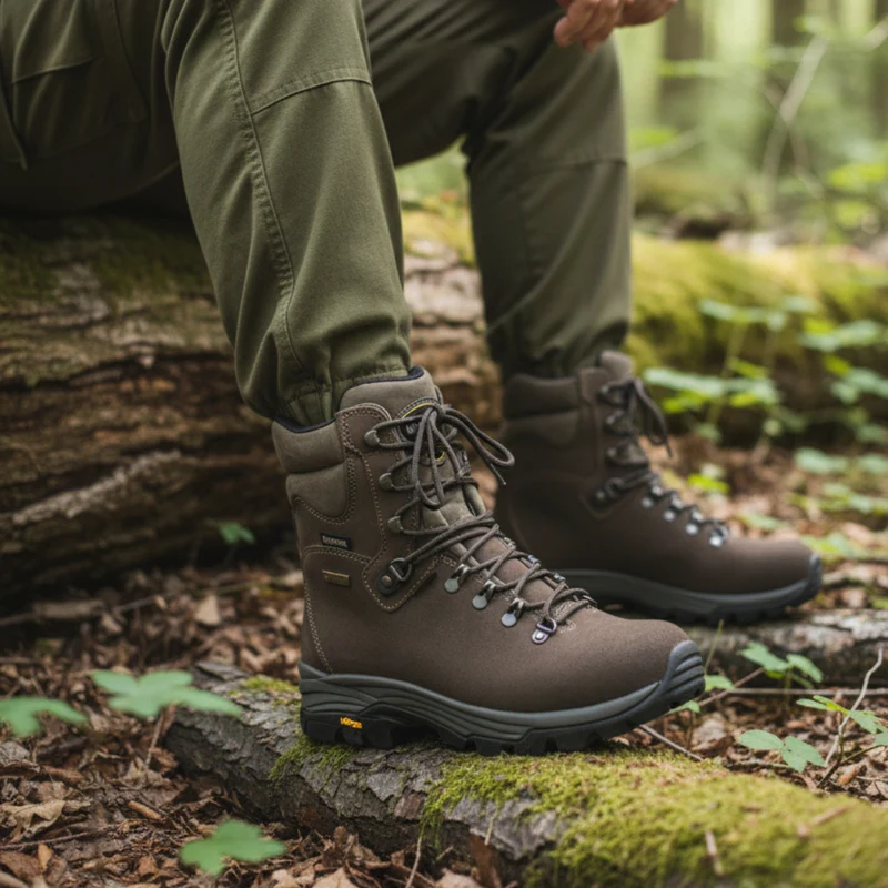 Botas de montaña y caza Hombre Bestard Estepa Gore-Tex 5163 Marrón