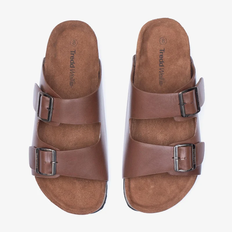Sandalias Tredd Well Brasil de corte ancho para hombre