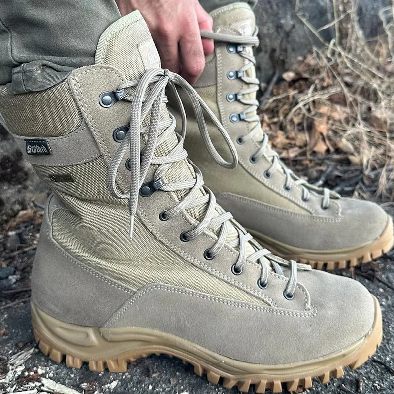 Botas de montaña y trekking Hombre Bestard Desert Adventure Gore-Tex 7123 Beige