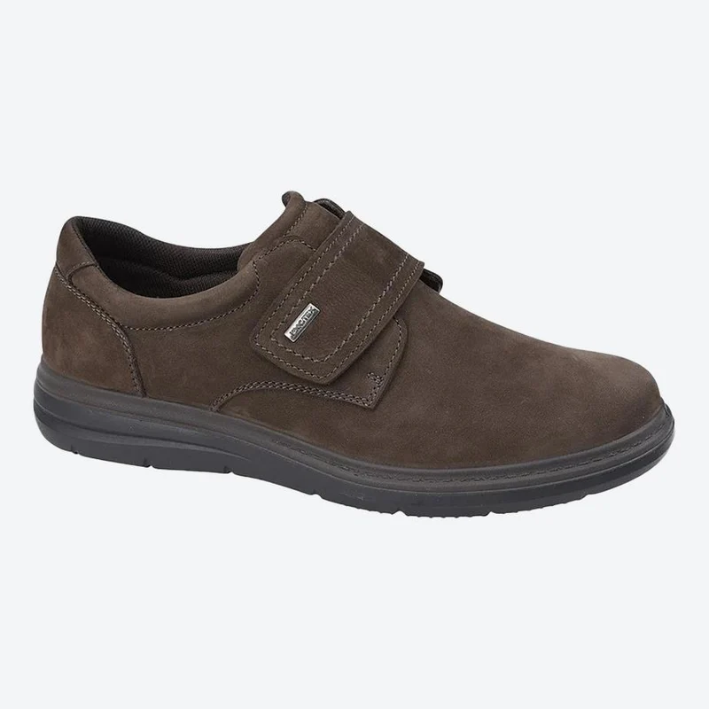 Zapatos Roamers M337 de corte ancho con cierre táctil para hombre