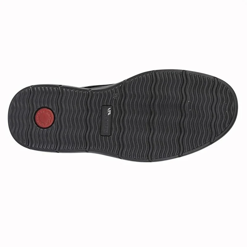 Zapatos Roamers M337 de corte ancho con cierre táctil para hombre
