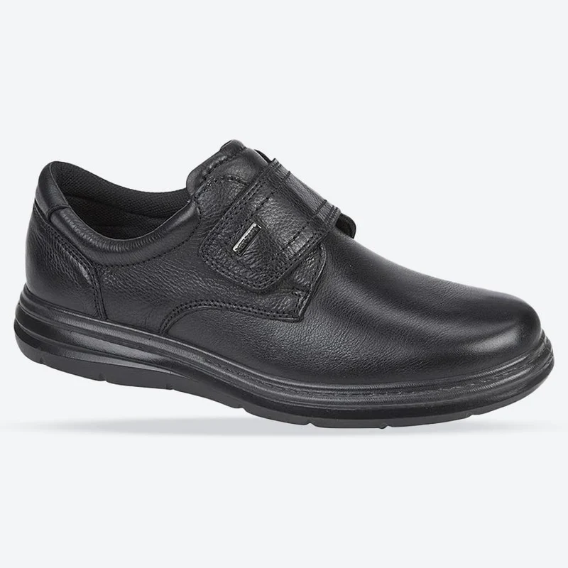 Zapatos Roamers M337 de corte ancho con cierre táctil para hombre