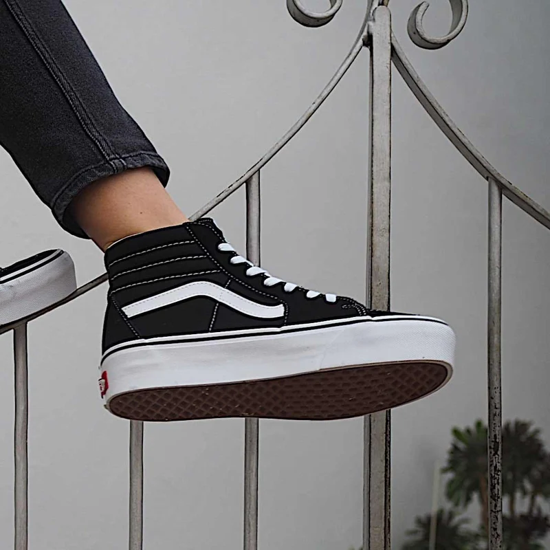 Zapatillas Vans SK8-HI Platform 2 VN0A3TKN6BT1 Black True White