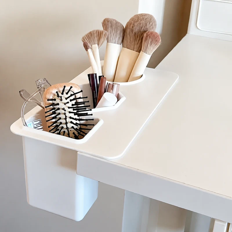 Miomu Organizador de Brochas de Maquillaje, Sistema Ahorro de Espacio