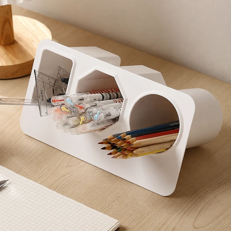 Miomu Organizador de Brochas de Maquillaje, Sistema Ahorro de Espacio