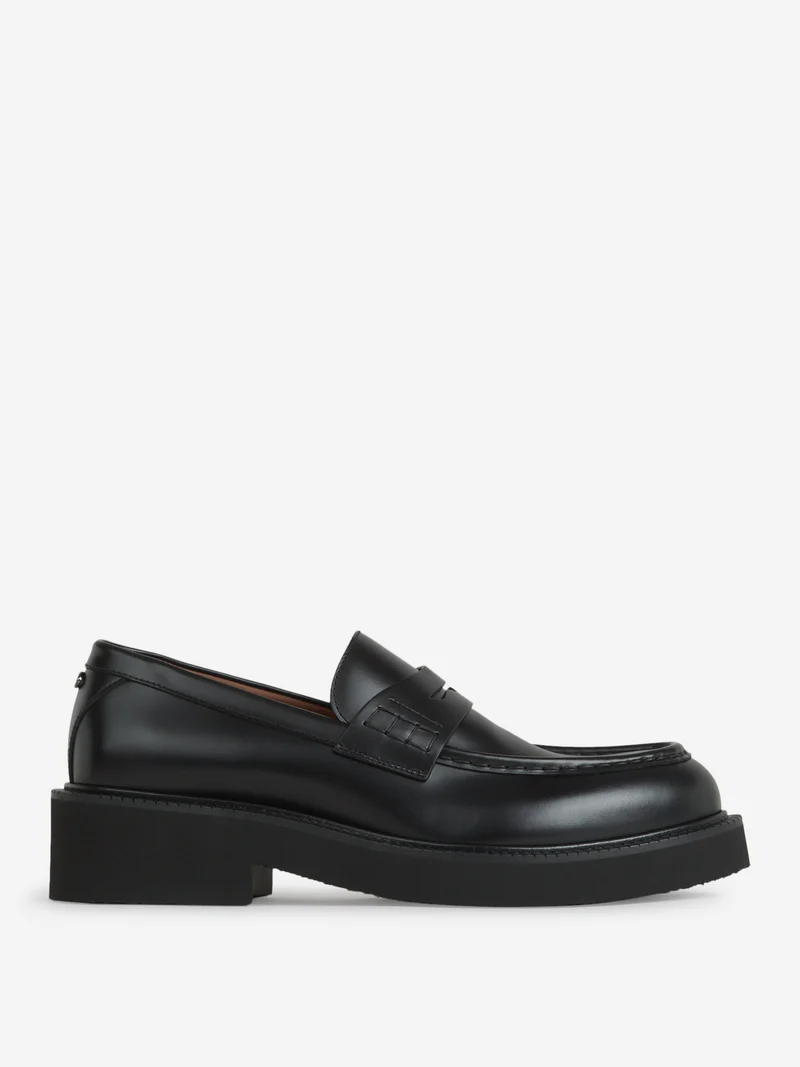 Mocasines Piel Logo