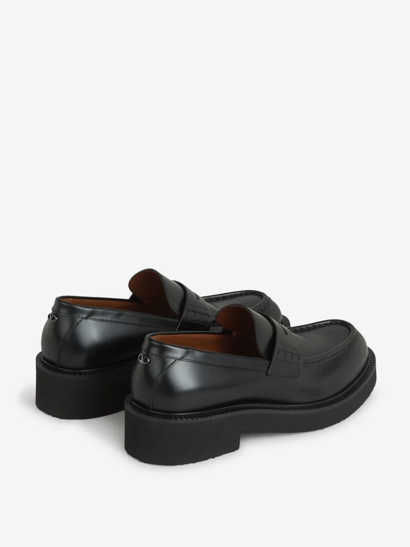 Mocasines Piel Logo