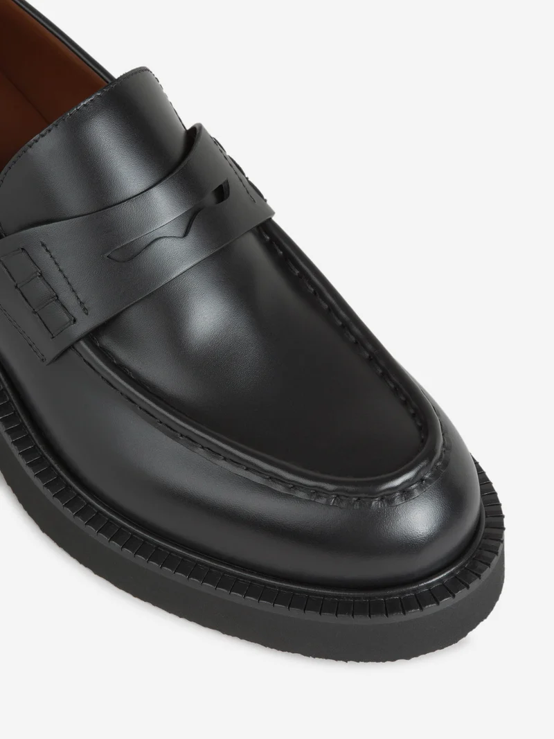Mocasines Piel Logo