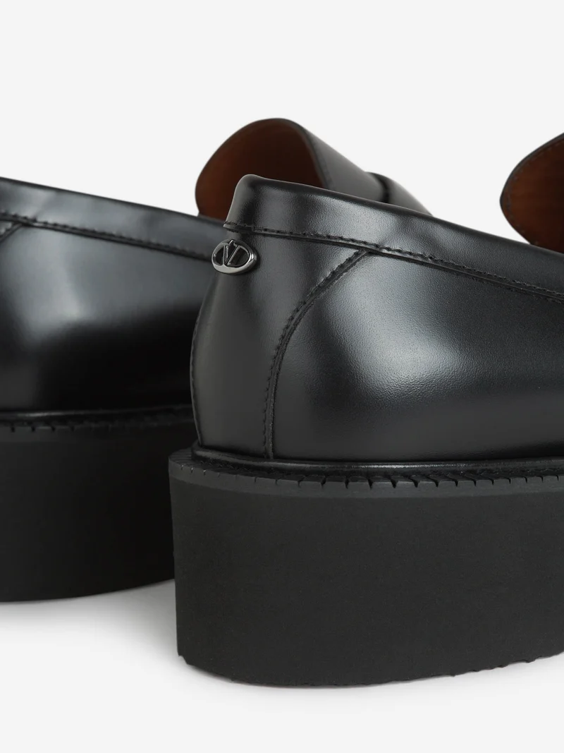 Mocasines Piel Logo