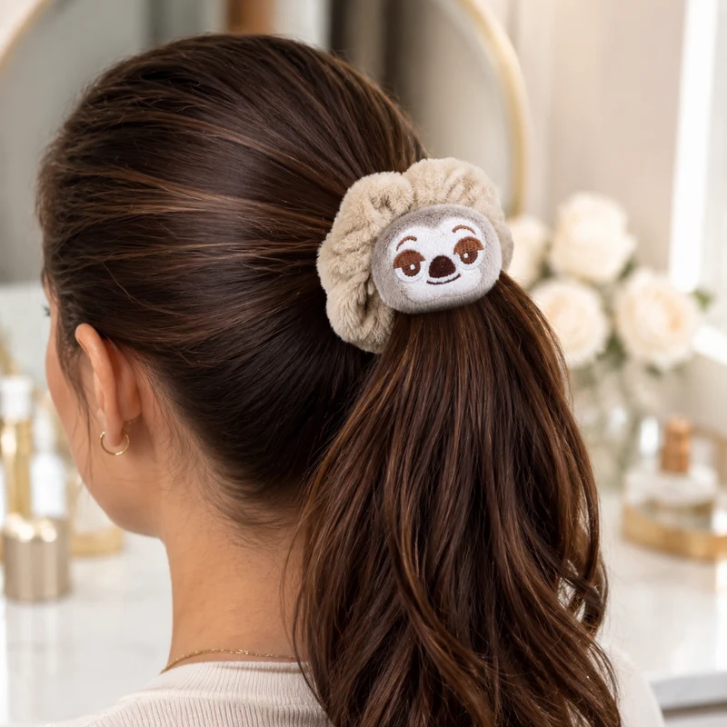 Miomu Scrunchies para Cabello, Amiguitos de Peluche