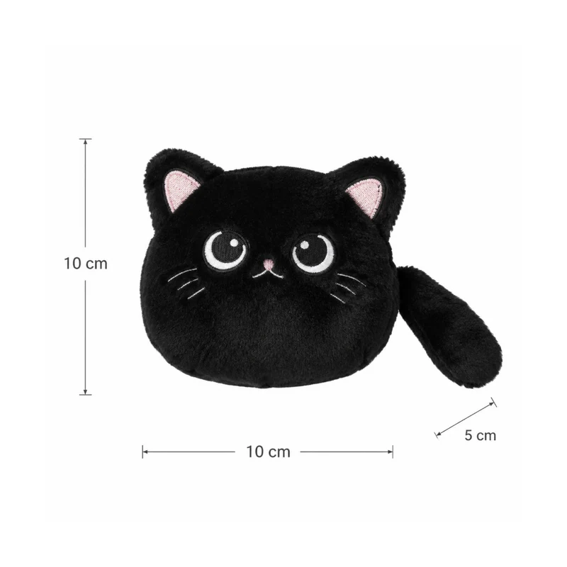 Miomu Cosmetiquera de Felpa, Gatito Grunón