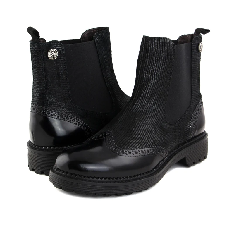 Botín negro GA640 Café Noir
