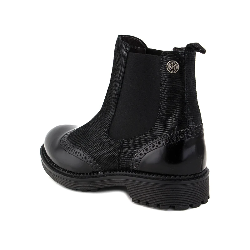 Botín negro GA640 Café Noir