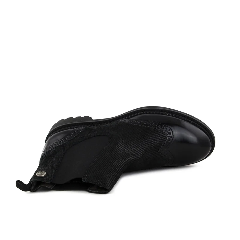 Botín negro GA640 Café Noir